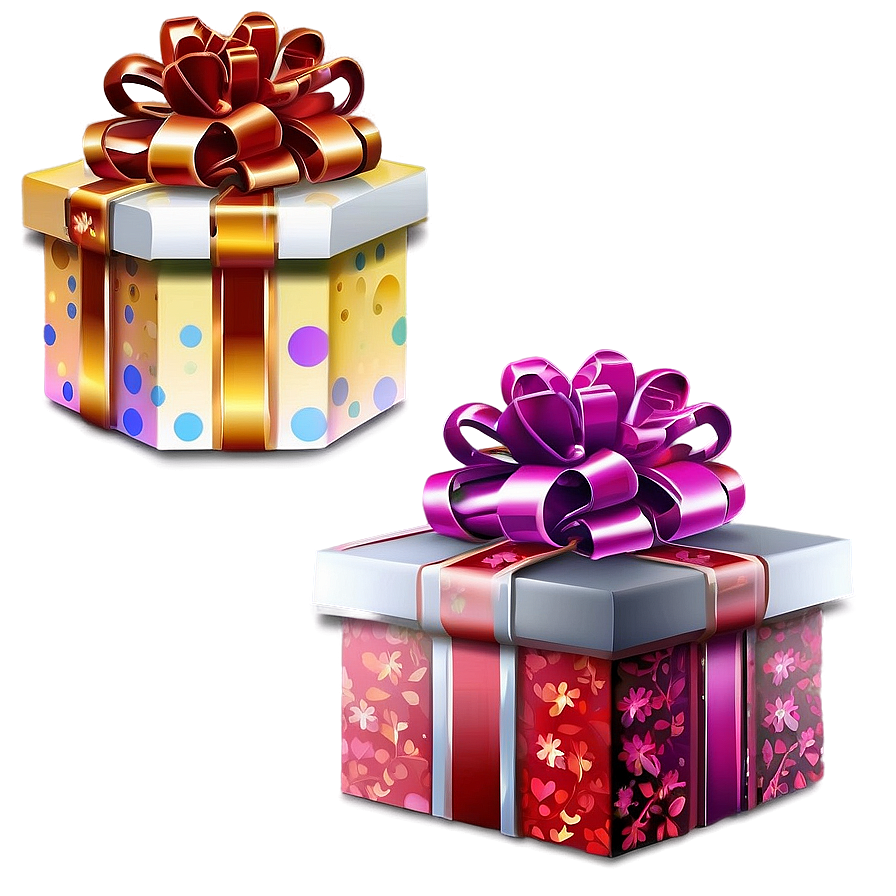 Stylish Gift Box Png 83 PNG image