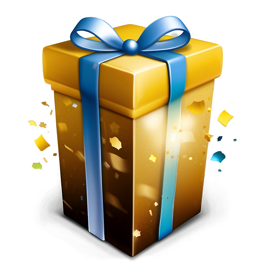 Stylish Gift Box Png Qxn PNG image