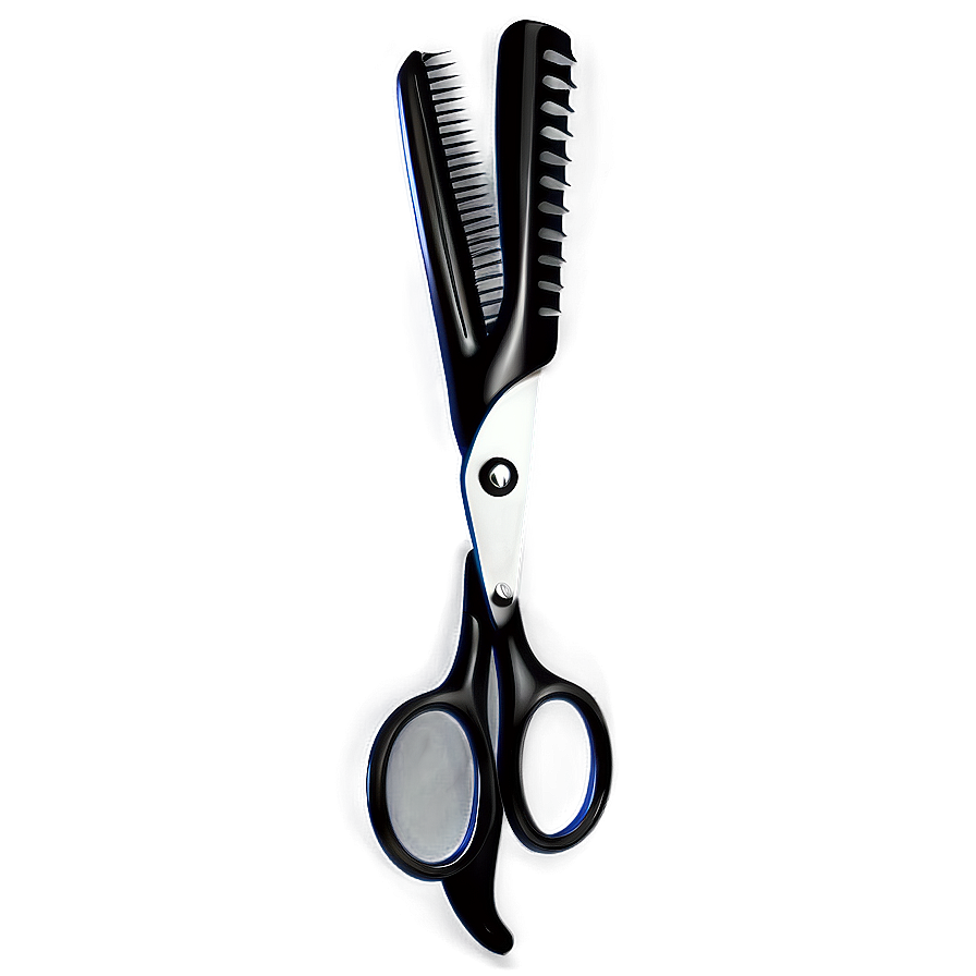 Stylish Haircut Scissors Png 06262024 PNG image