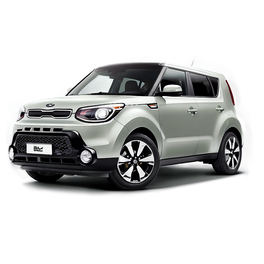 Stylish Kia Soul With Alloy Wheels Png Qsv PNG image