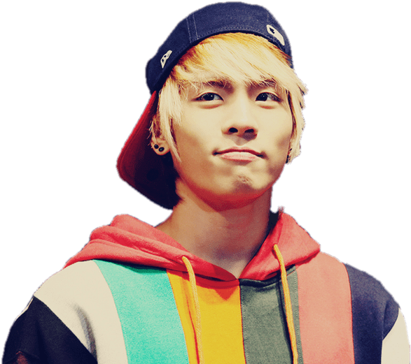 Stylish Youthin Colorful Hoodieand Cap PNG image