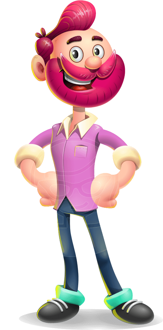 Stylish3 D Character Pose PNG image