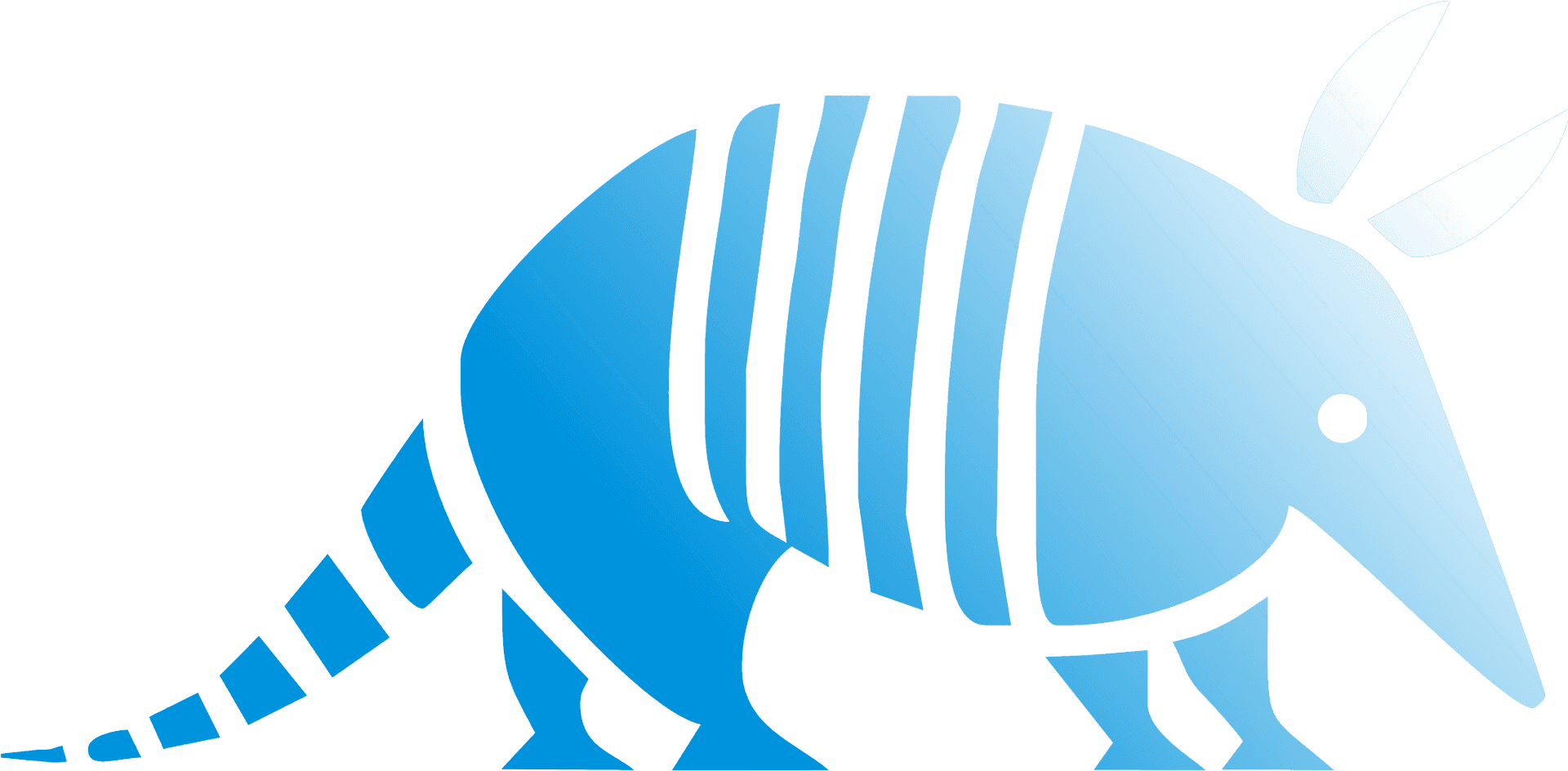 Stylized Armadillo Illustration PNG image