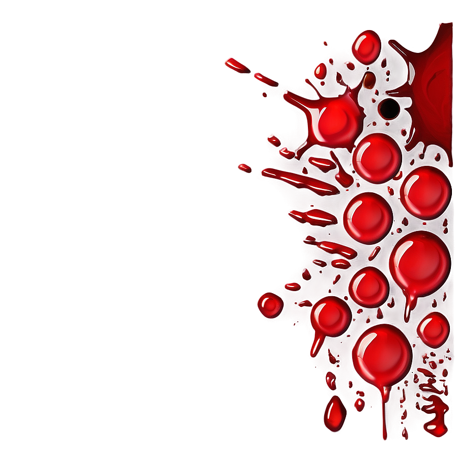 Stylized Blood Spatter Png Hyg PNG image