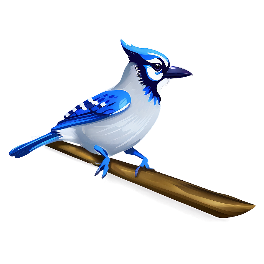 Stylized Blue Jay Graphic Png 69 PNG image