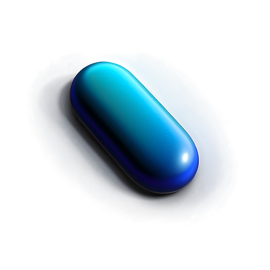 Stylized Blue Pill Png Xue PNG image