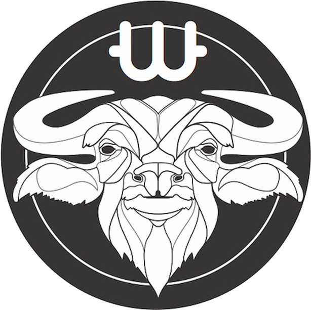 Stylized Buffalo Logo PNG image