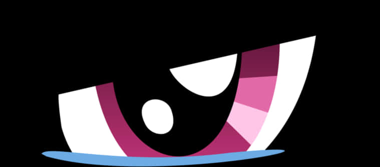 Stylized Cartoon Eye Graphic PNG image