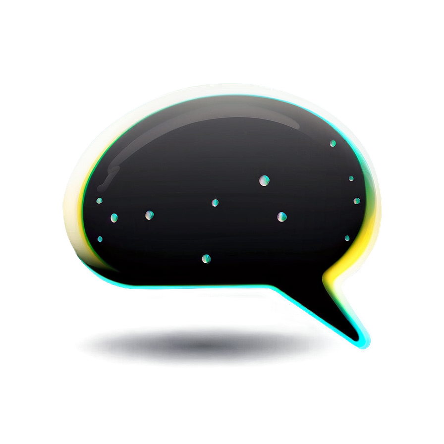 Stylized Chat Bubble For Web Png Uyv PNG image