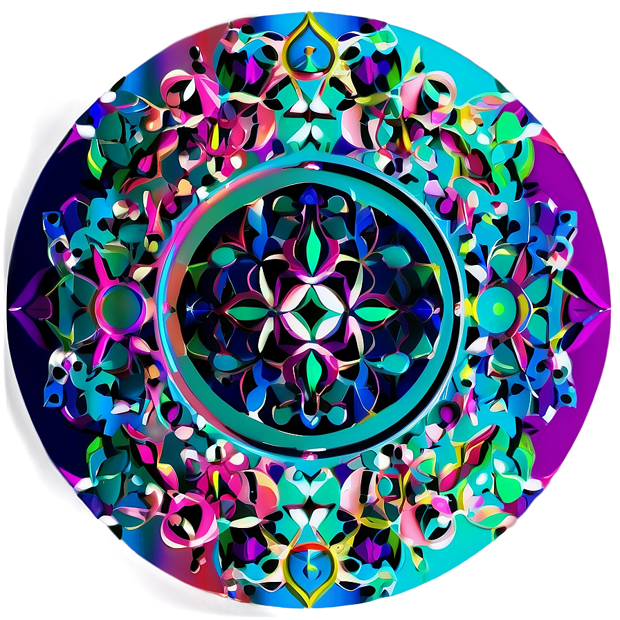 Stylized Circle Pattern Png 76 PNG image