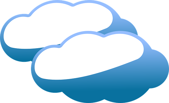 Stylized Cloud Illustration PNG image