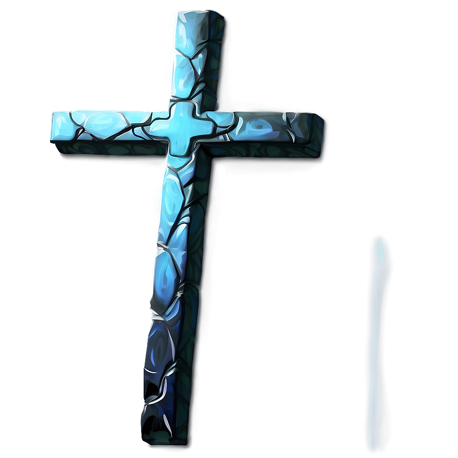 Stylized Cross Drawing Png Usl98 PNG image