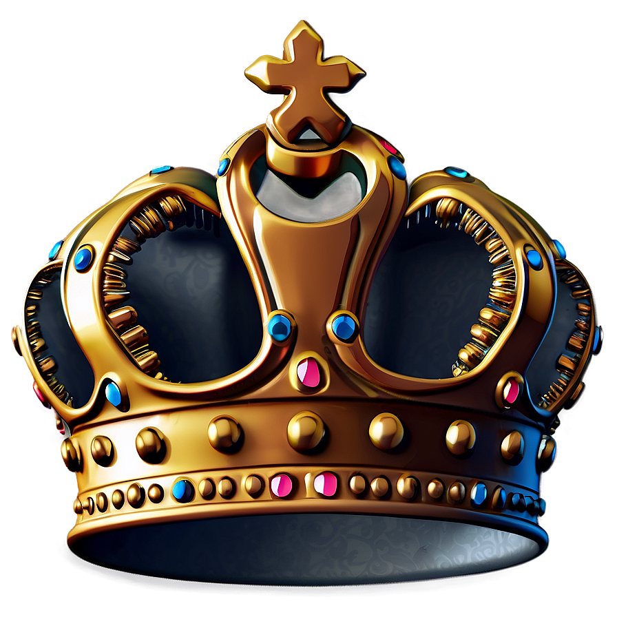 Stylized Crown Art Png 04302024 PNG image