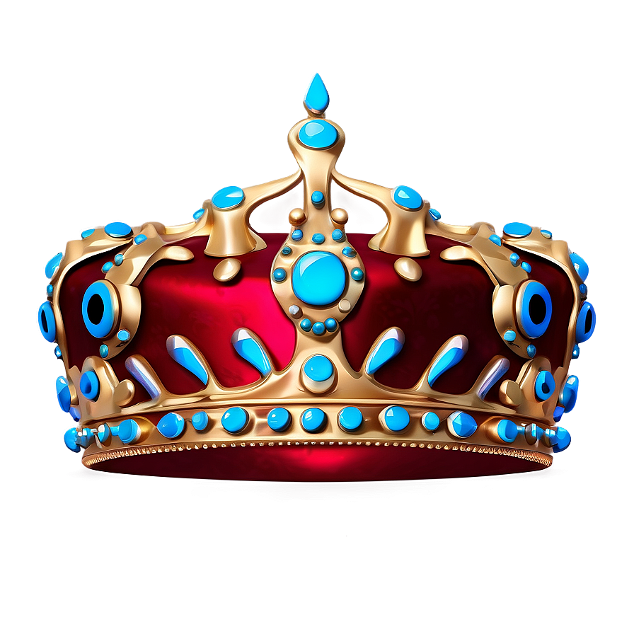 Stylized Crown Art Png 12 PNG image