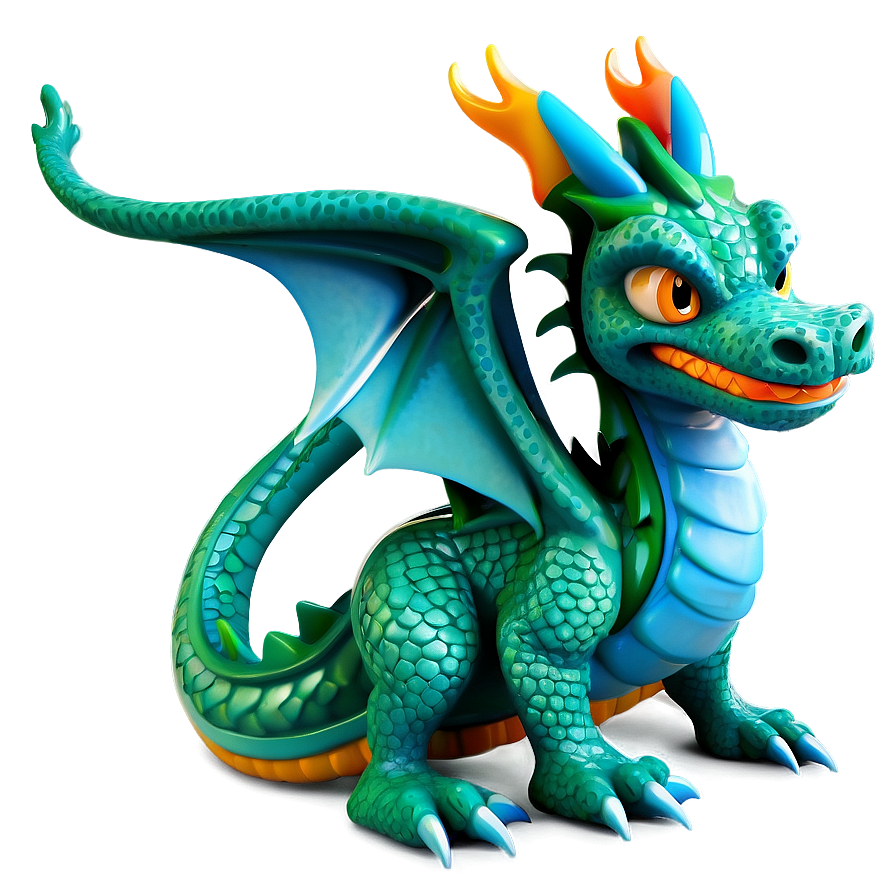 Stylized Dragon Mascot Png Vsn90 PNG image