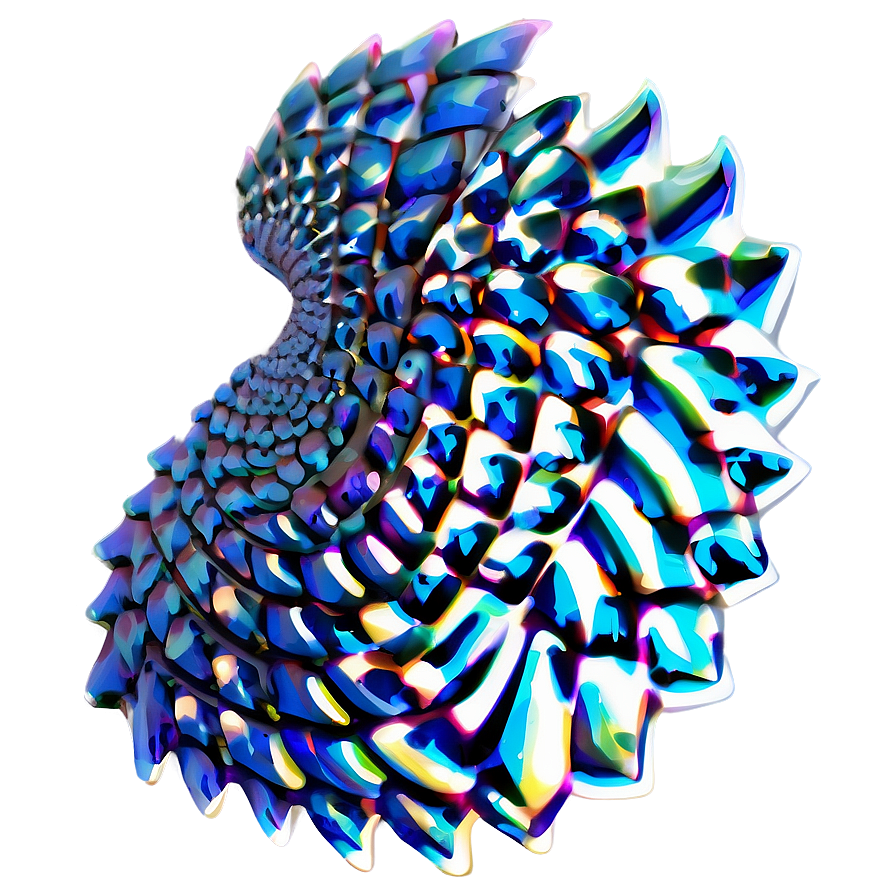 Stylized Dragon Scales Png Owq77 PNG image