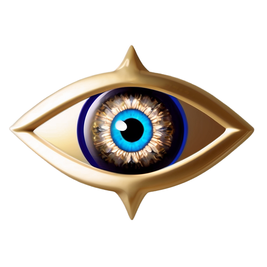 Stylized Evil Eye Png Mwe PNG image