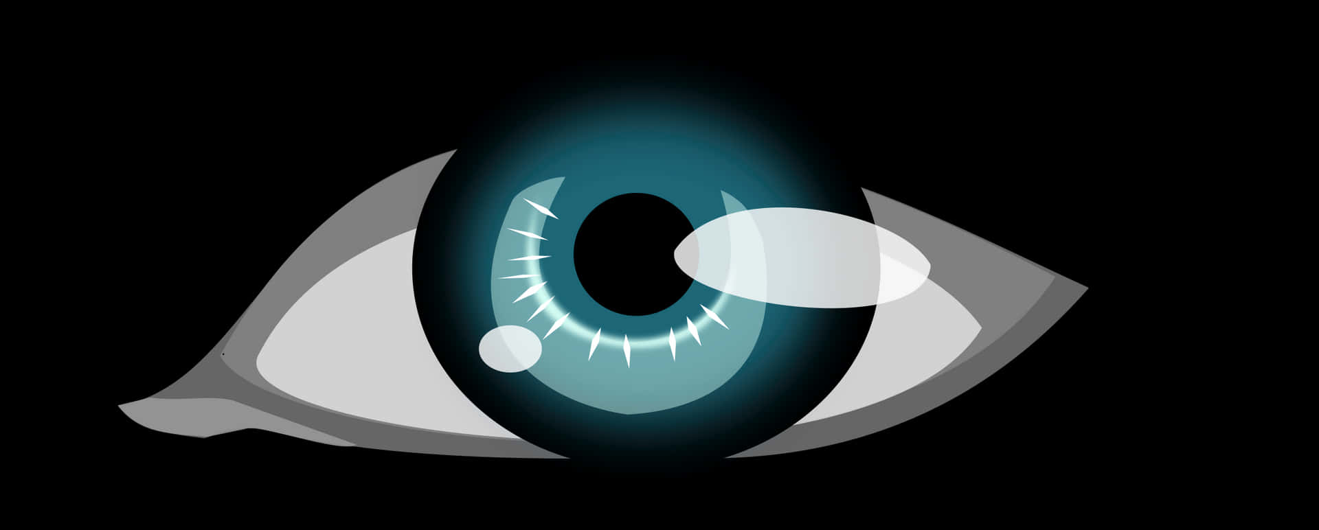 Stylized Eye Graphic PNG image