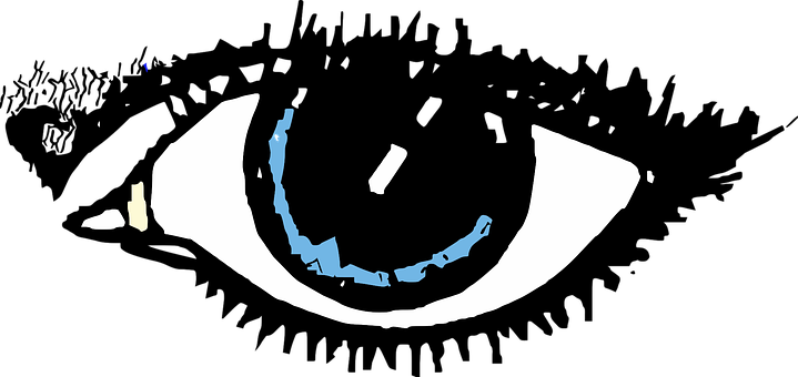 Stylized Eye Graphic PNG image