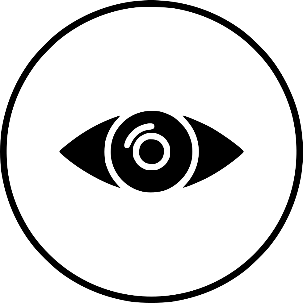 Stylized Eye Icon PNG image