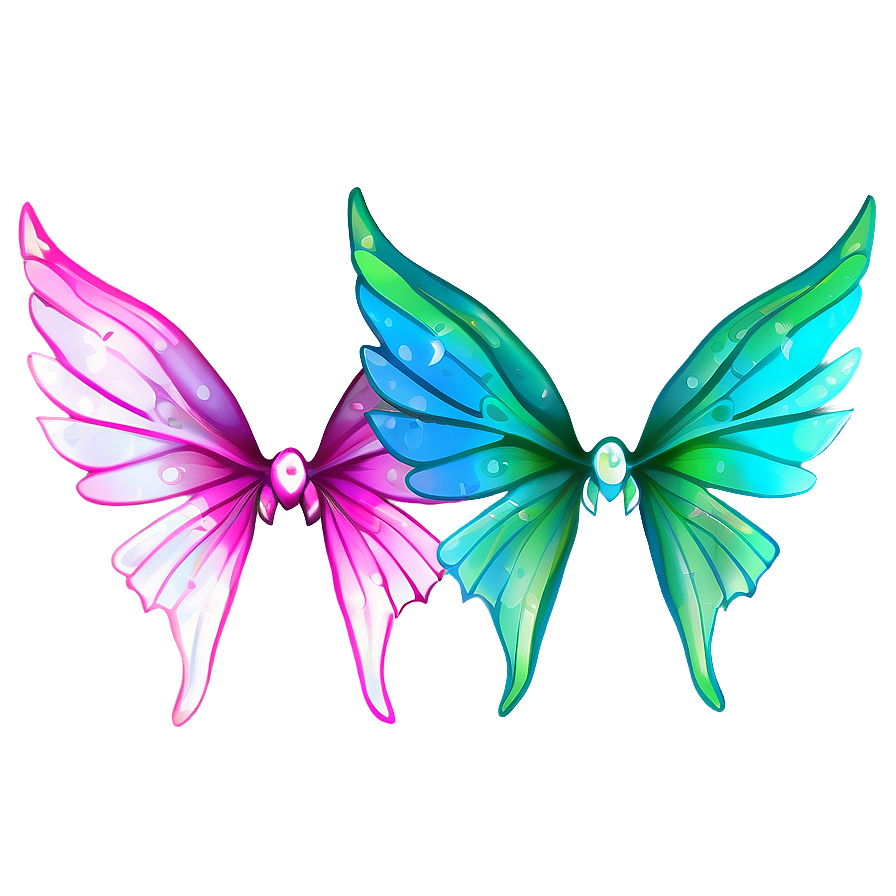 Stylized Fairy Wings Png Ytk89 PNG image