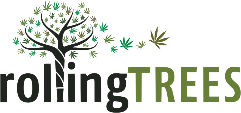 Stylized Flowering Tree Logo PNG image