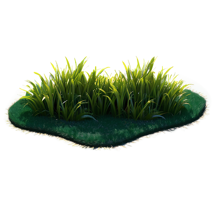 Stylized Grass Patch Png 06212024 PNG image