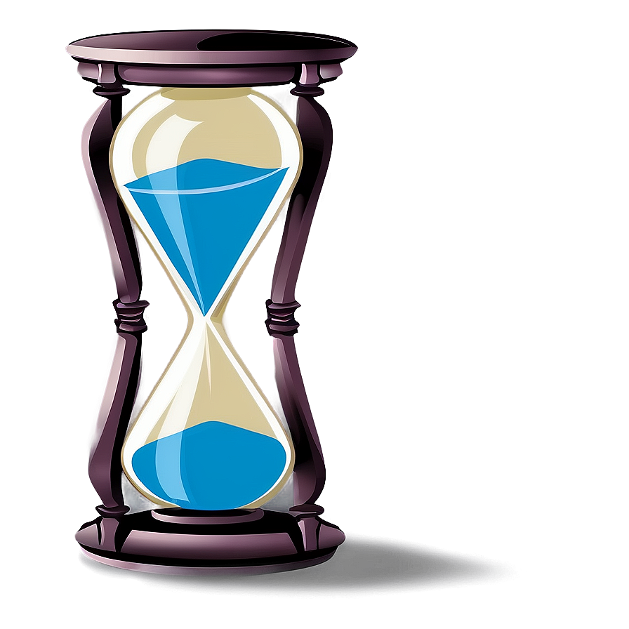 Stylized Hourglass Graphic Png Msf68 PNG image