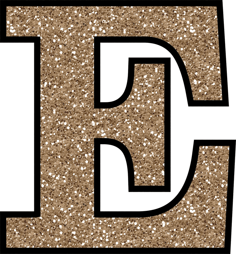 Stylized Letter E Cork Background PNG image