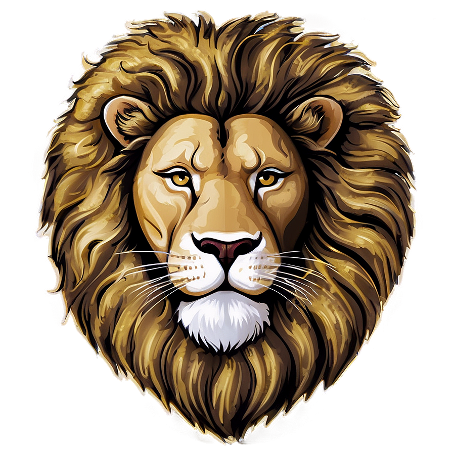 Stylized Lion Of Judah Png 8 PNG image