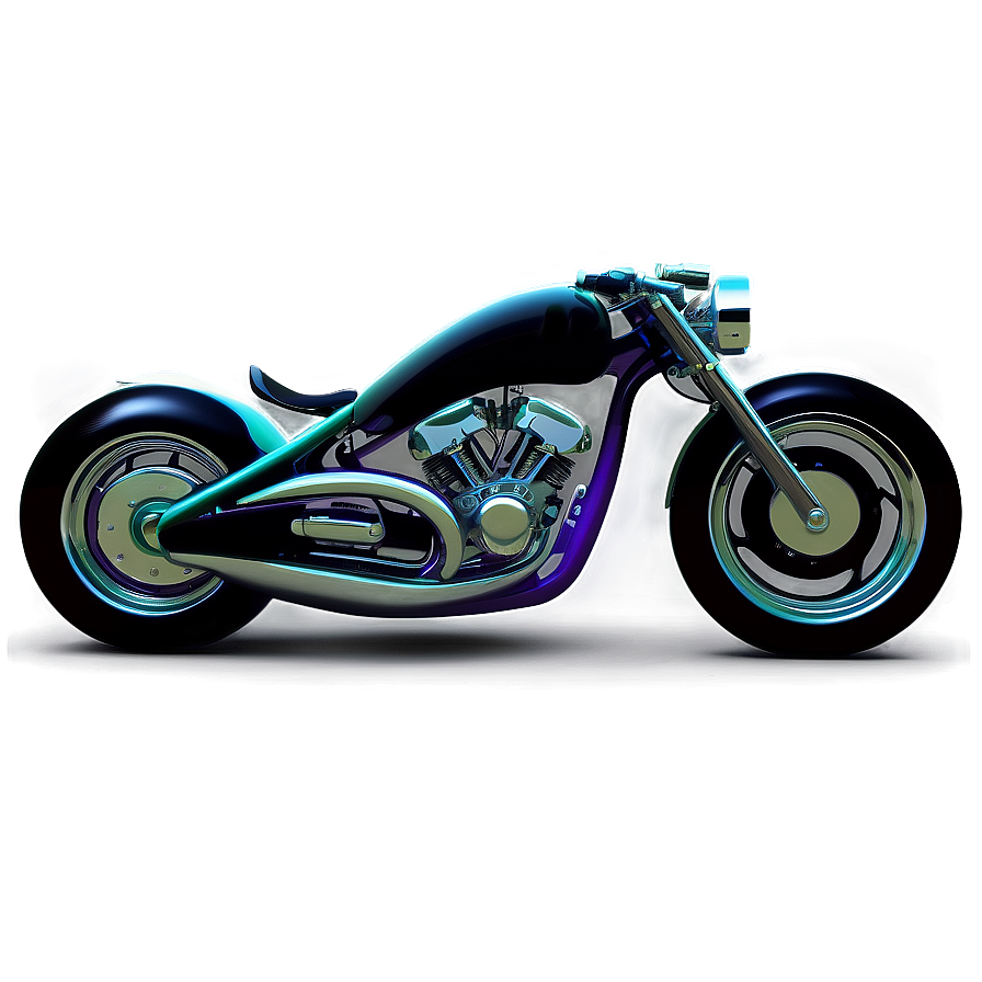 Stylized Motorcycle Png Gbk7 PNG image