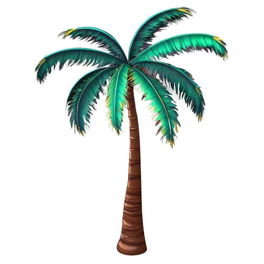 Stylized Palm Tree Png 80 PNG image