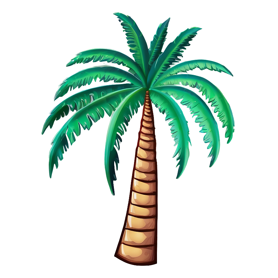 Stylized Palm Tree Png Mwk PNG image