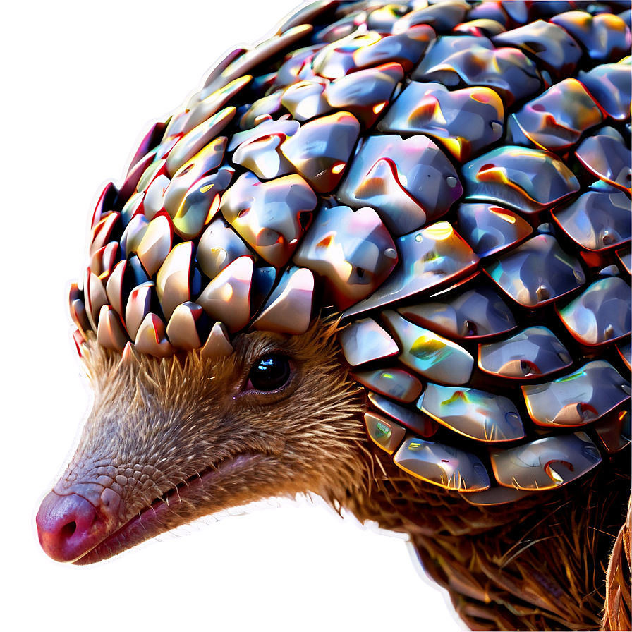 Stylized Pangolin Icon Png 06212024 PNG image