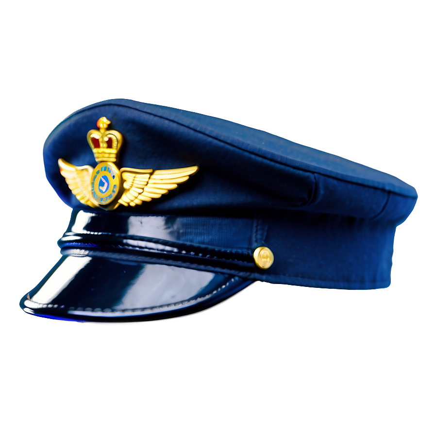 Stylized Pilot Hat Picture Png Hqm PNG image