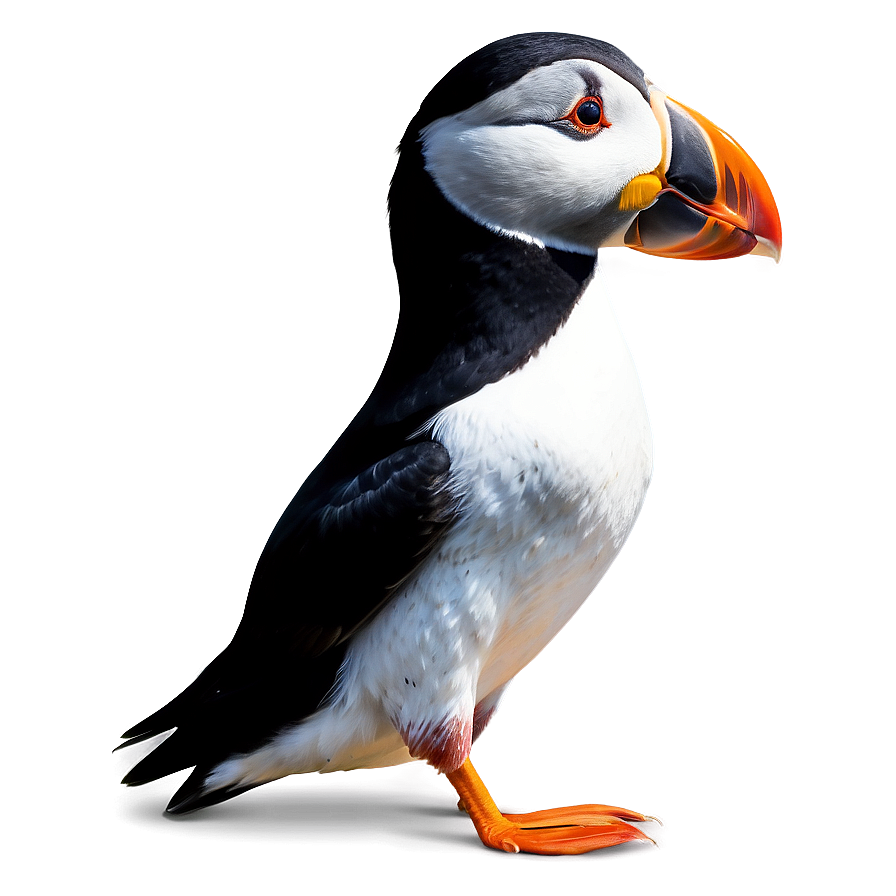 Stylized Puffin Graphic Png Mpq PNG image