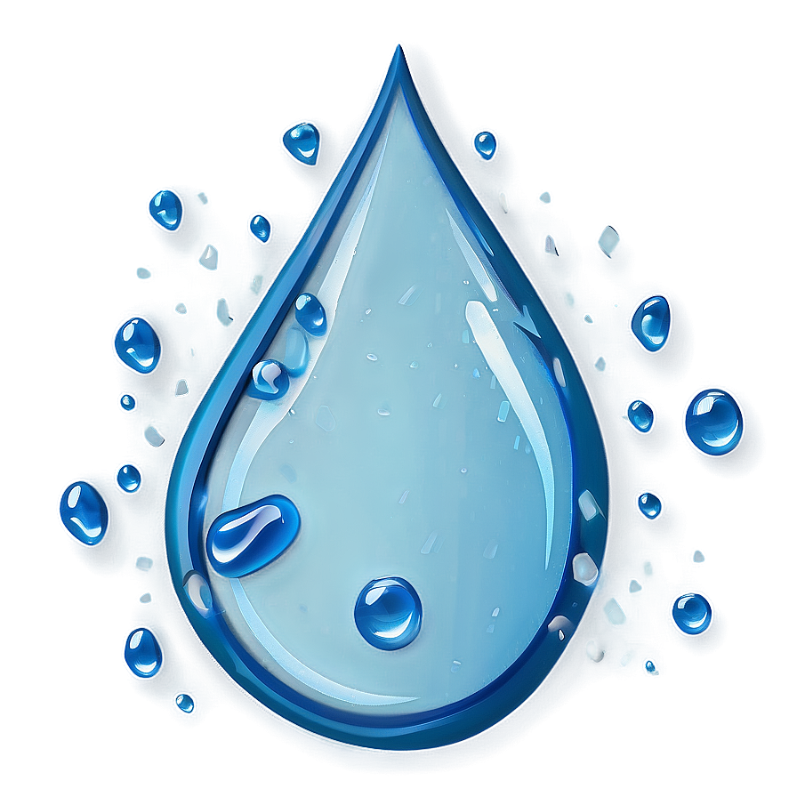 Stylized Raindrop Png 83 PNG image