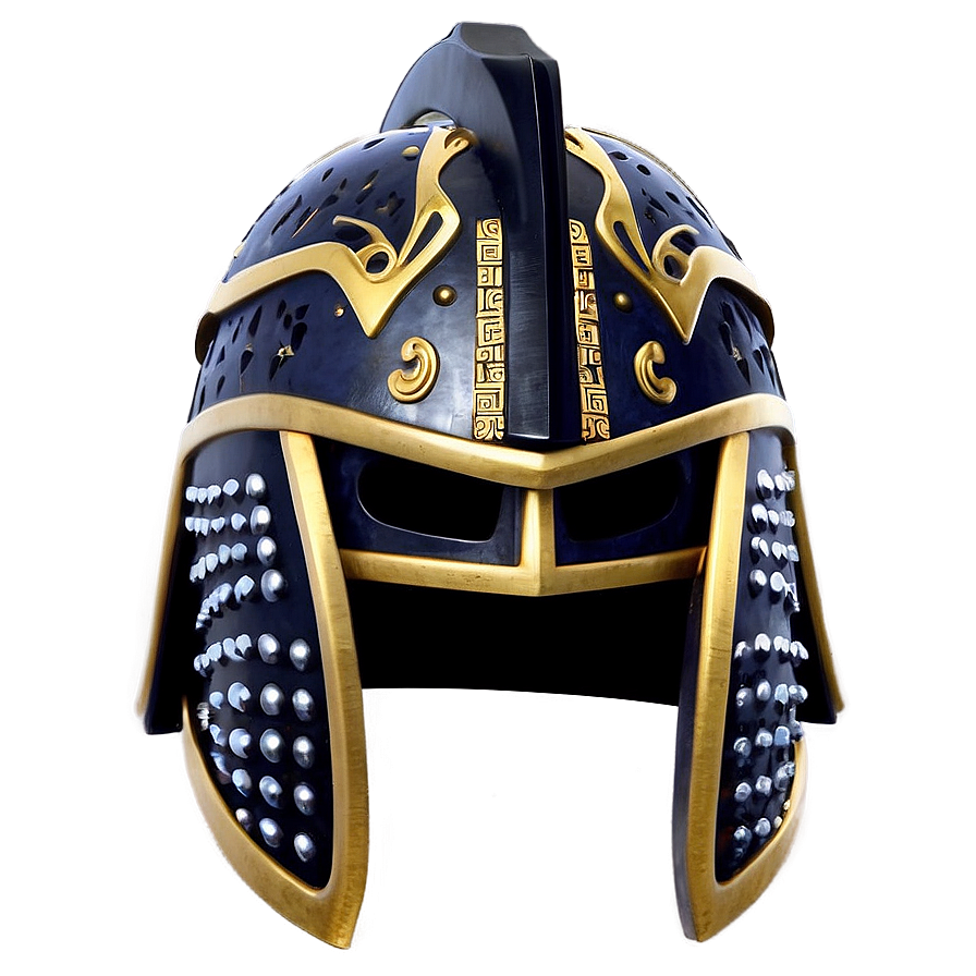 Stylized Samurai Helmet Png 06132024 PNG image