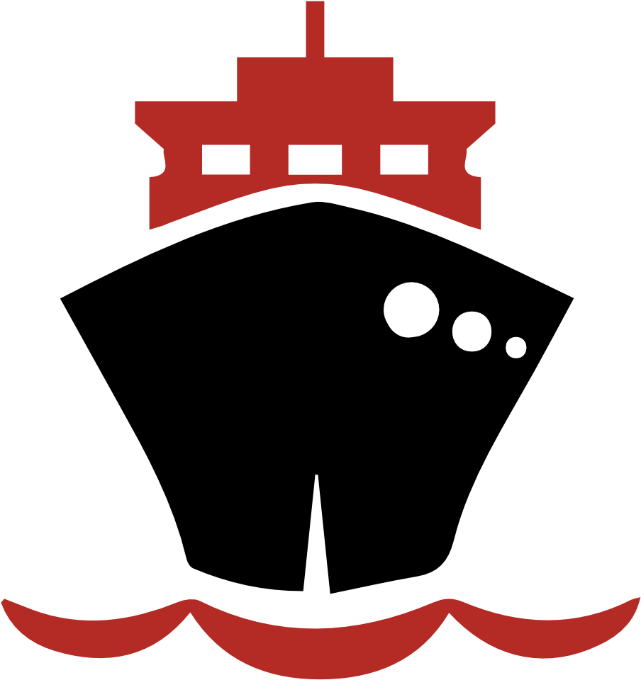 Stylized Ship Icon PNG image