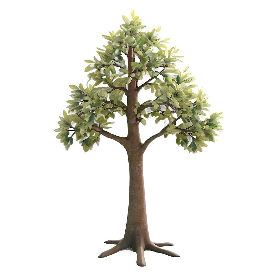 Stylized Small Tree Png 06132024 PNG image