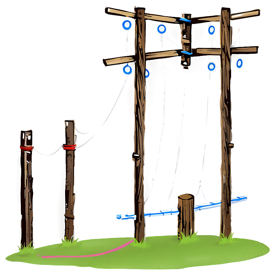 Stylized Telephone Pole Png Knc8 PNG image