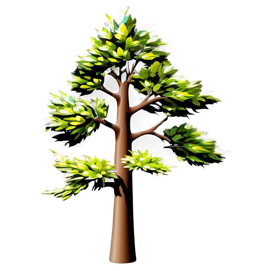 Stylized Tree Elevation Png Yfv PNG image