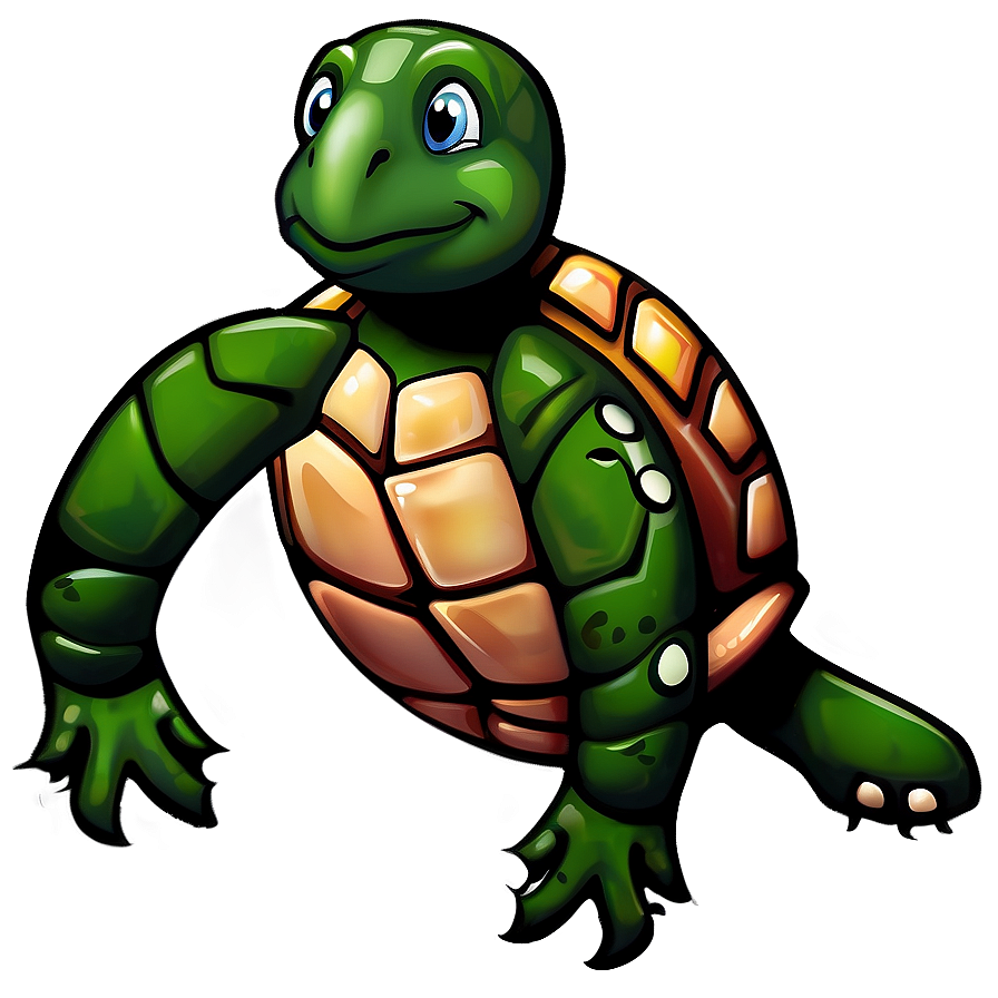 Stylized Turtle Clipart Png 32 PNG image