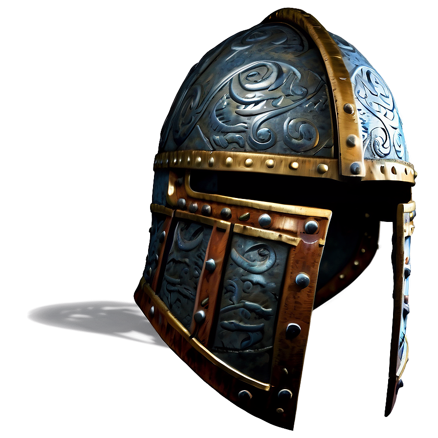 Stylized Viking Helmet Png 53 PNG image