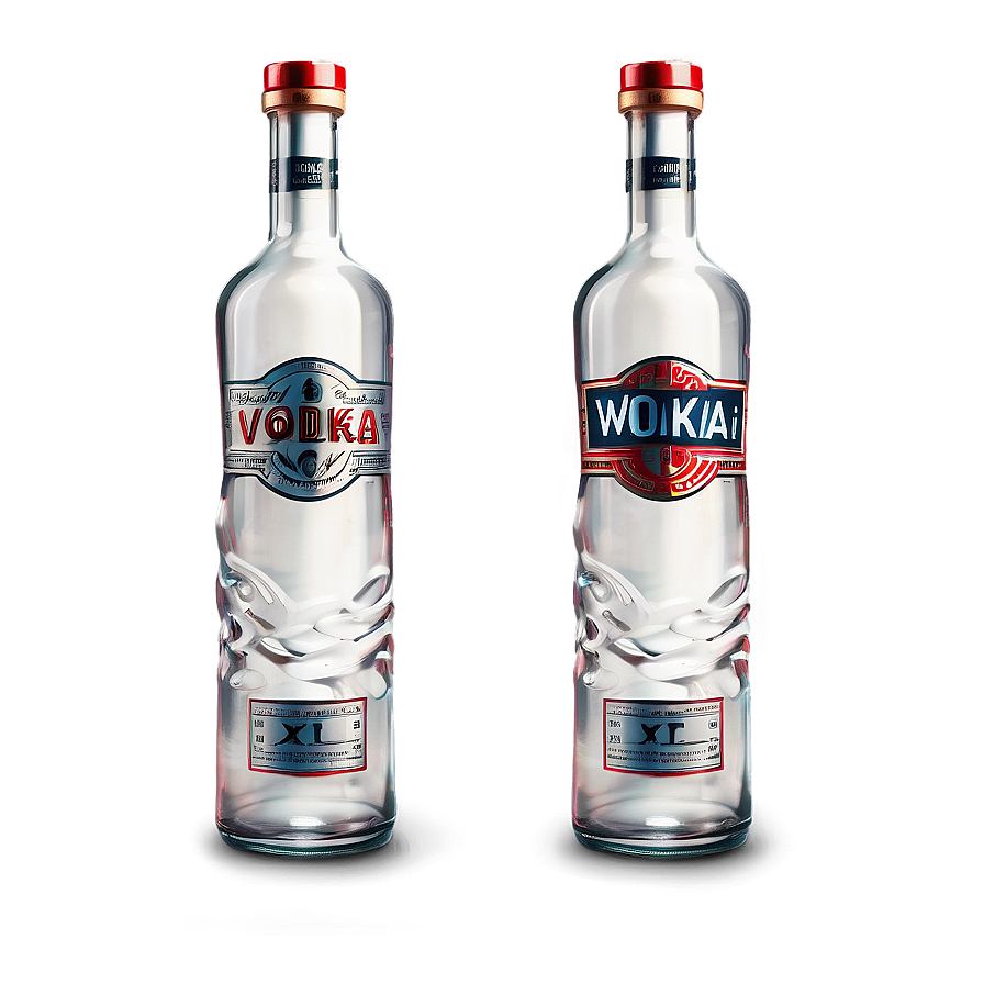 Stylized Vodka Bottle Png Jka PNG image