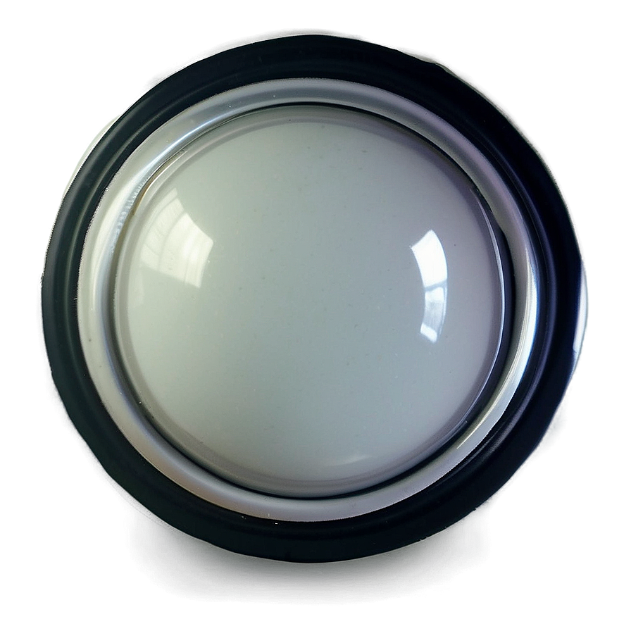 Stylized White Button Png 82 PNG image