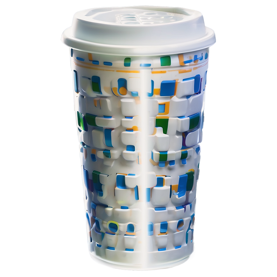 Styrofoam Cup On Desk Png 06122024 PNG image