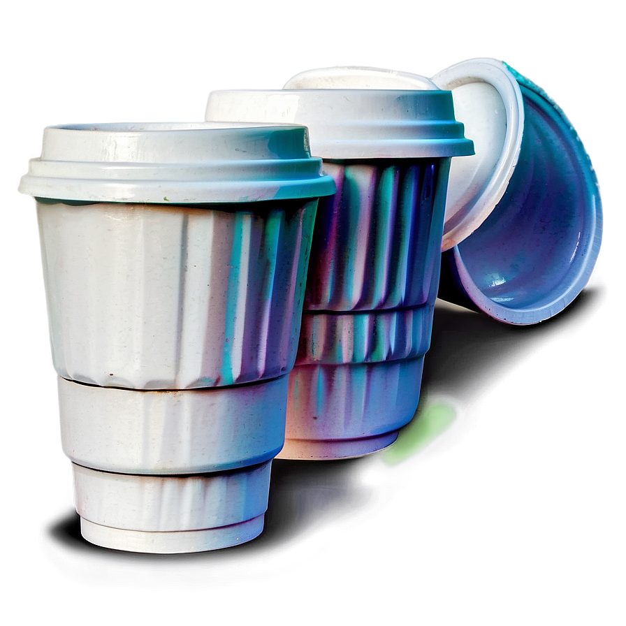 Styrofoam Cup Stack Png 06122024 PNG image