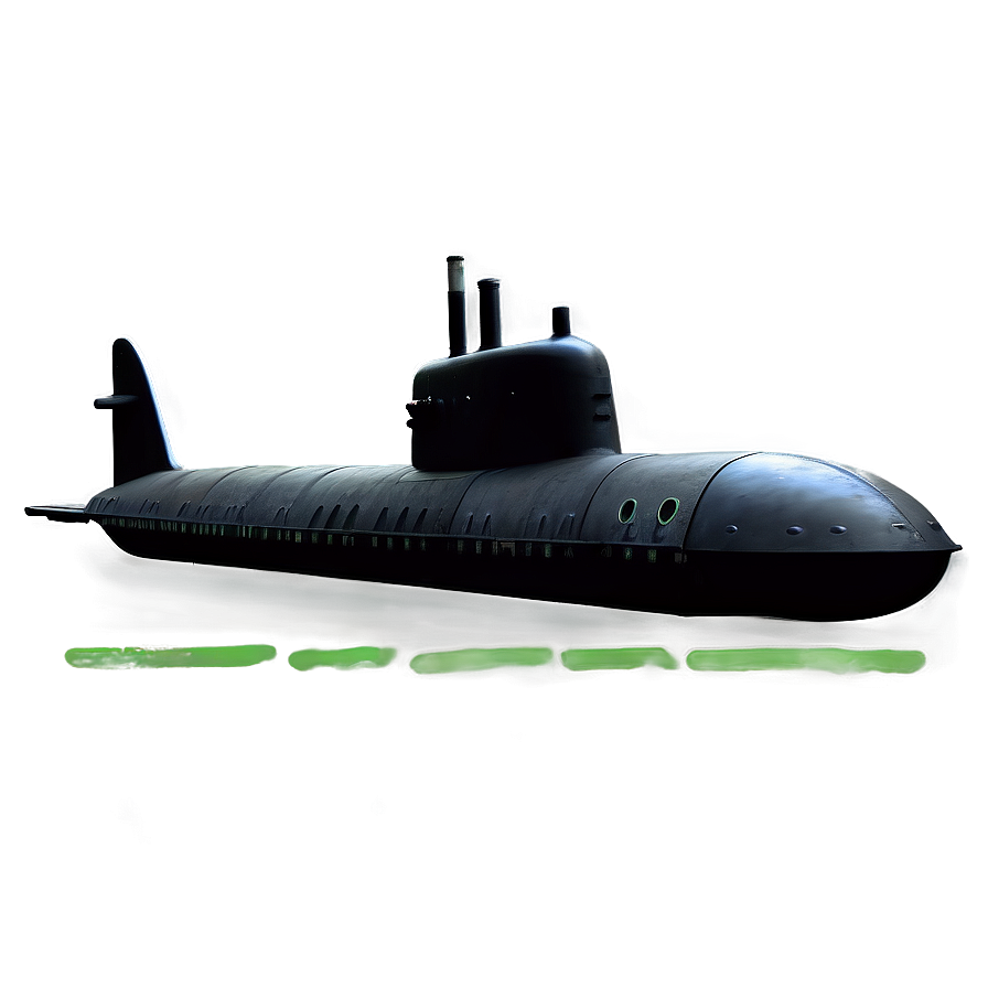 Submarine In The Abyss Png 66 PNG image