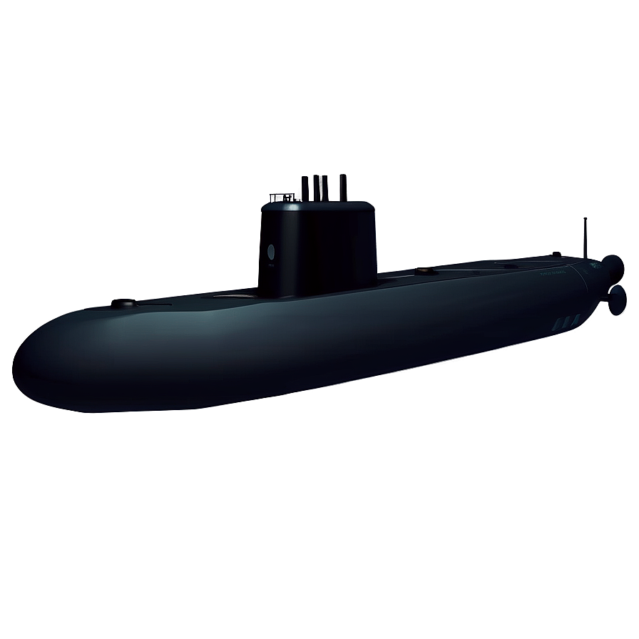 Submarine Silhouette Png 89 PNG image